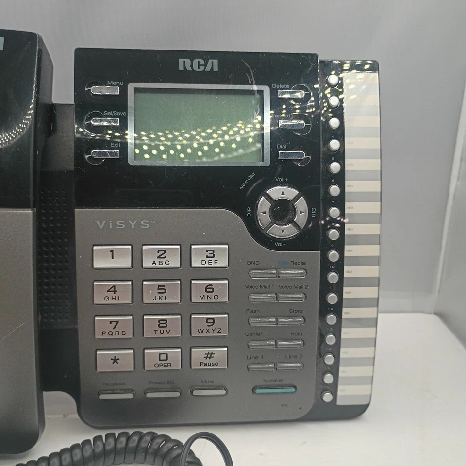 RCA 25204RE1-A  4-Line Expandable Business System with Power Adapter And Stand - Image 4 of 4