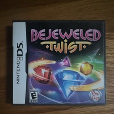 PopCap Bejeweled Twist Nintendo DS CIB Manual E 2009 NTSC-U/C Puzzle