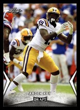 Arden Key 2018 Leaf Draft #05 LSU Tigers NFL ROOKIE RC