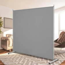 Single Large Panel Room Divider, Privacy Screen for Office, Partition Separators