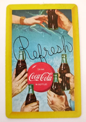 Swap Card,  Vintage ,  GENUINE : coca cola