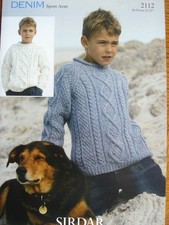 SIRDAR Knitting Pattern Childs