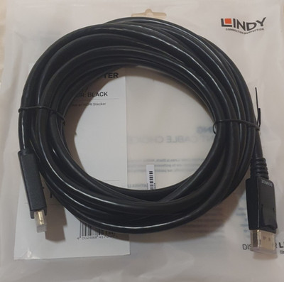 LINDY 41704 Kabel DisplayPort/HDMI 5m