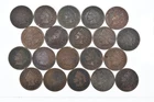 Lot 20 1800's 1890-1899 Indian Head Penny Cents US Coin Collection 2/5 Roll *876