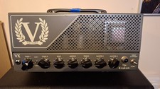 victory kraken 50w mk1 tube amp in case with 2 button footswitch