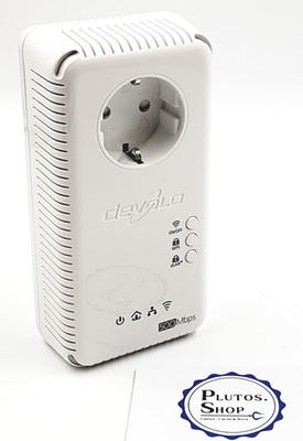 Devolo Powerline 500 AV Wireless+ Netzwerk LAN 500Mbps WLAN Adapter Powerlan
