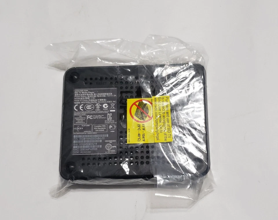 WD TV Media Player 1080p HDMI Miracast Streaming Media Player *Download Manual* - Image 4 of 4