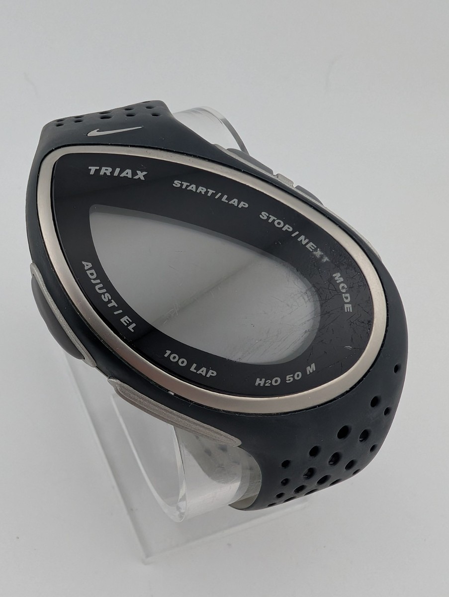 Vintage Rare Nike Triax S Series Stamina Digital Watch Black- For