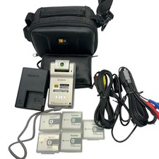 Sony MHS-PM1 5.0MP MP4 Webbie HD Self-Shooting Camera with Charger and Cards