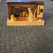 PW Baston Ceramic Painted Colonial Kitchen Figurine 1952 Collectible Decor