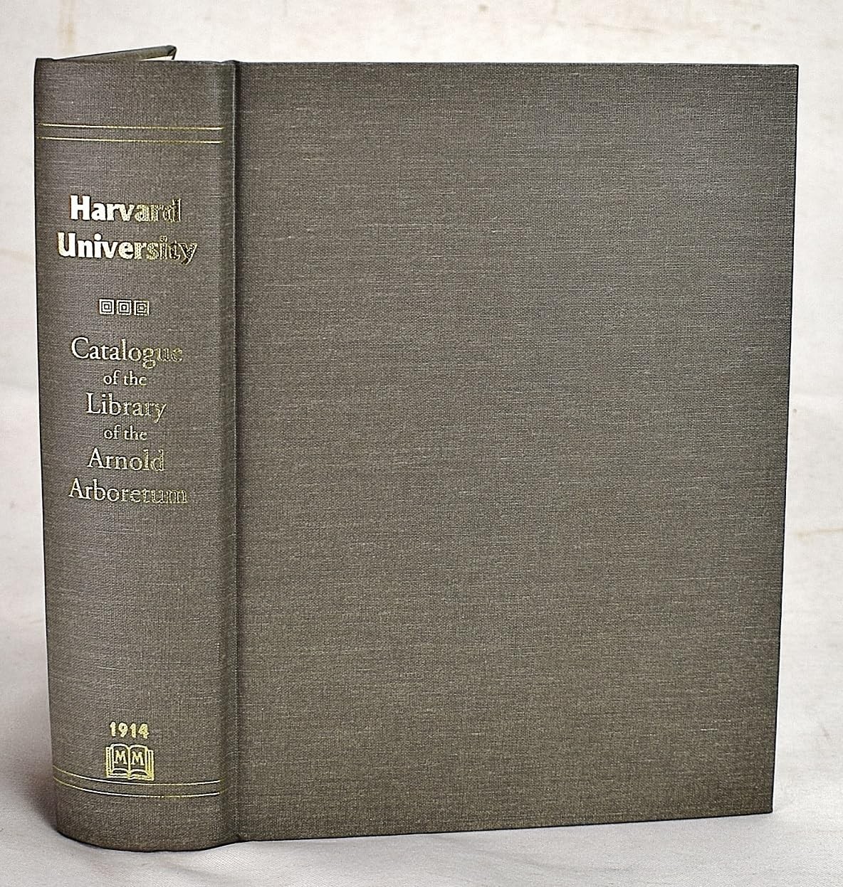 Catalog of the Library of the Arnold Arboretum of Harvard