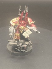 CHAOS SPACE MARINES Sorcerer Lord In Terminator Armour Warhammer 40K Tabletop