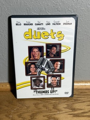Duets DVD 2000 Gwyneth Paltrow Paul Giamatti Huey Lewis Bruce Paltrow Film