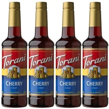 Torani Syrup Cherry 25.4 Ounces (Pack Of 4)