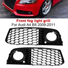 Paar Lüftungsgitter Nebelscheinwerfer Blende Gitter Für Audi A4 B8 09-11