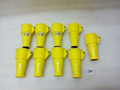 STECK FEMALE SOCKET TYP. S-3054 16A 4H 100-130V 2P+E (LOT OF 9PC)