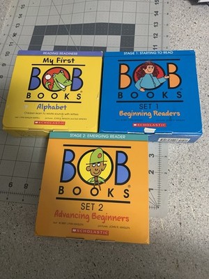 Bob Books 3 Sets - Alphabet, Beginning Readers and Advancing Beginners