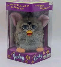 Furby 1998 Gen 1 Wolf Plush Toy Model 70-800 Electronic Scarce NIB Sealed
