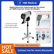 Digital Electronic Colposcope for Gynecological Exam w/ HDMI, Screen & Software