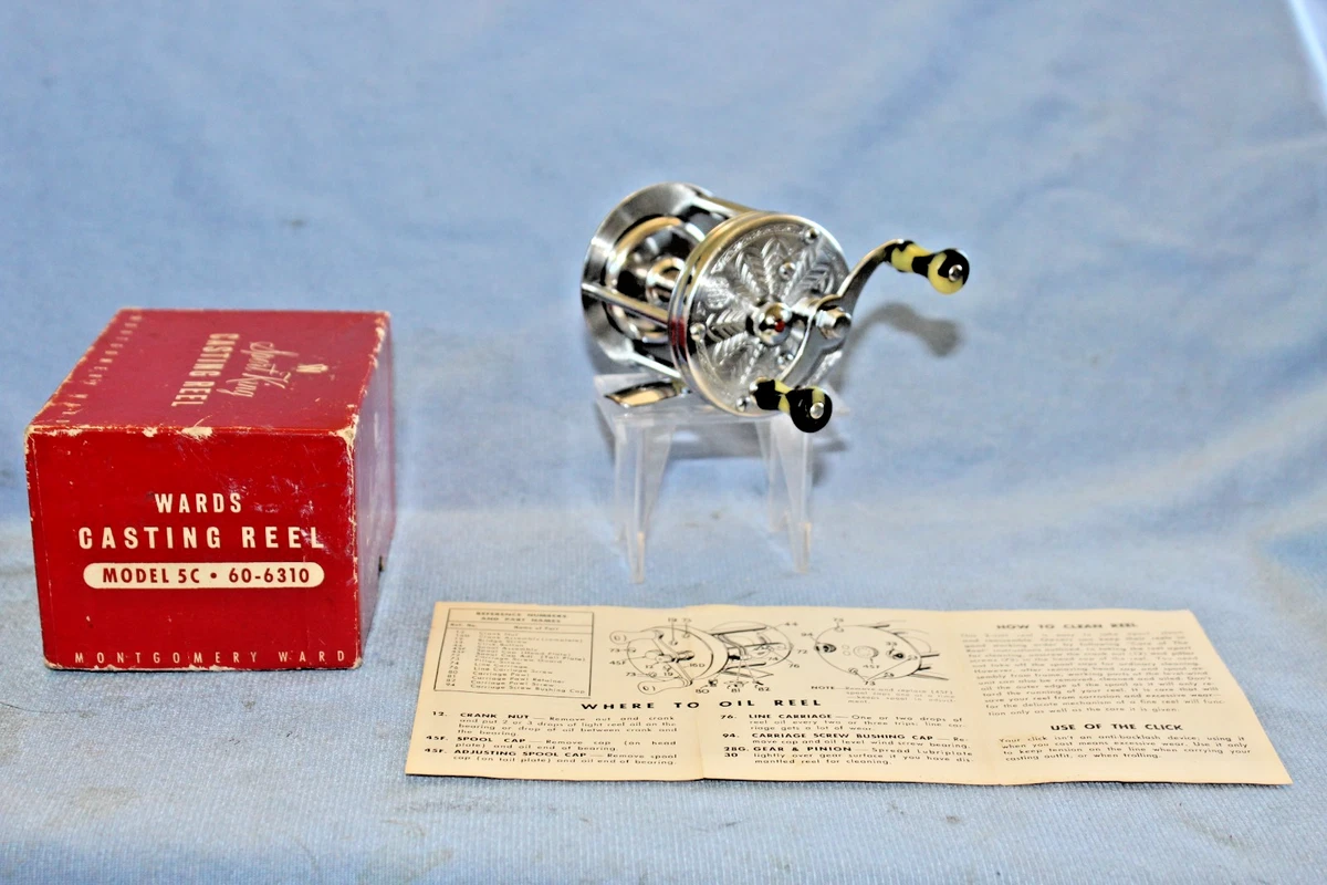 Moulinet De Pêche Shakespeare Baitcasting 1794 - Vintage USA