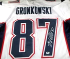 Rob Gronkowski / Autographed New England Patriots Custom Football Jersey / COA