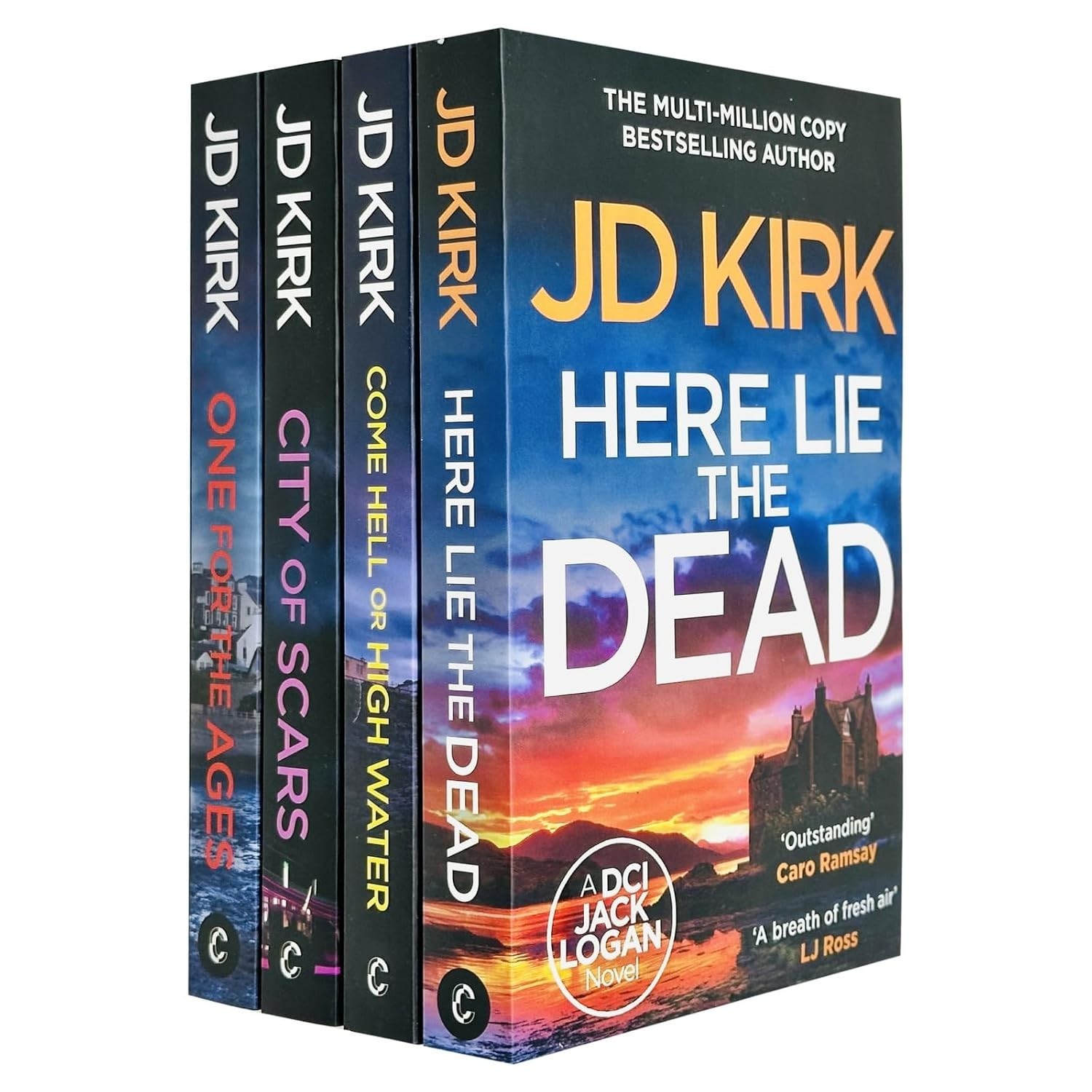 Canelo Dci Logan Crime Thrillers 13-16: 4 Books Collection Set By Jd Kirk (Come Hell Or High Water, City Of Scars, Here Lie The Dead & One For The Ages) - Image 6