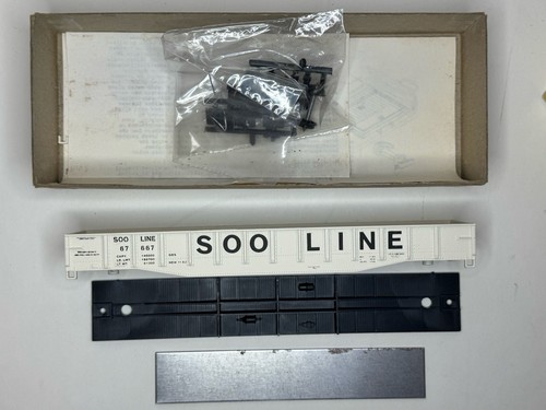HO Con-Cor Acabado Preciso Soo Line 52’ Góndola #67667 Kit Sin Montar -NUEVA | Zustand: New