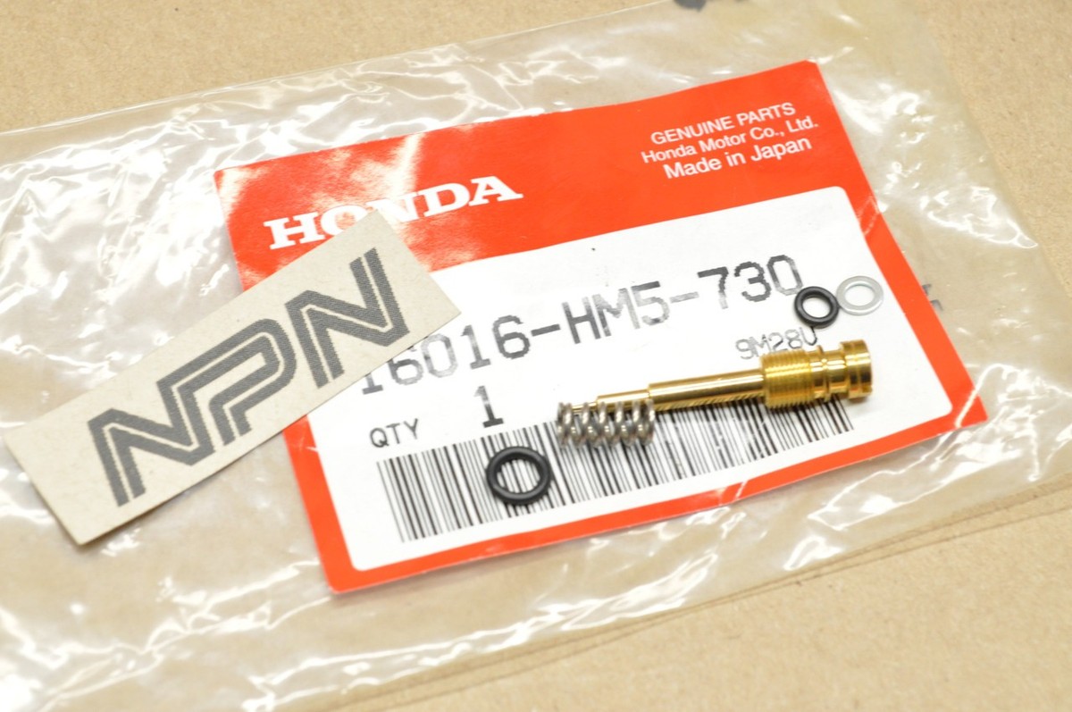 NOS Honda TRX250 TRX300 TRX400 Carburetor Adjustment Screw Set NOS Honda TRX250 TRX300 TRX400 Carburetor Adjustment Screw Set