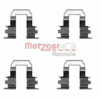 Metzger ZubehöRsatz, Scheibenbremsbelag Hinterachse FüR Toyota