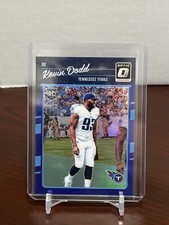 2016 Donruss Optic Blue Tennessee Titans Football Card #129 Kevin Dodd /149
