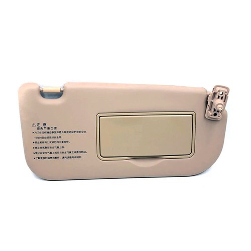 852021F210LX Front Passenger RH Sun Visor Assembly Beige for 05-20 Kia Sportage