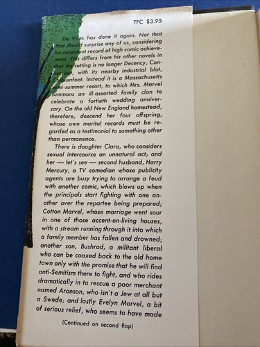Through the Fields of Clover by Peter De Vries (Little Brown, 1961, Hardcover) - Picture 7 of 12