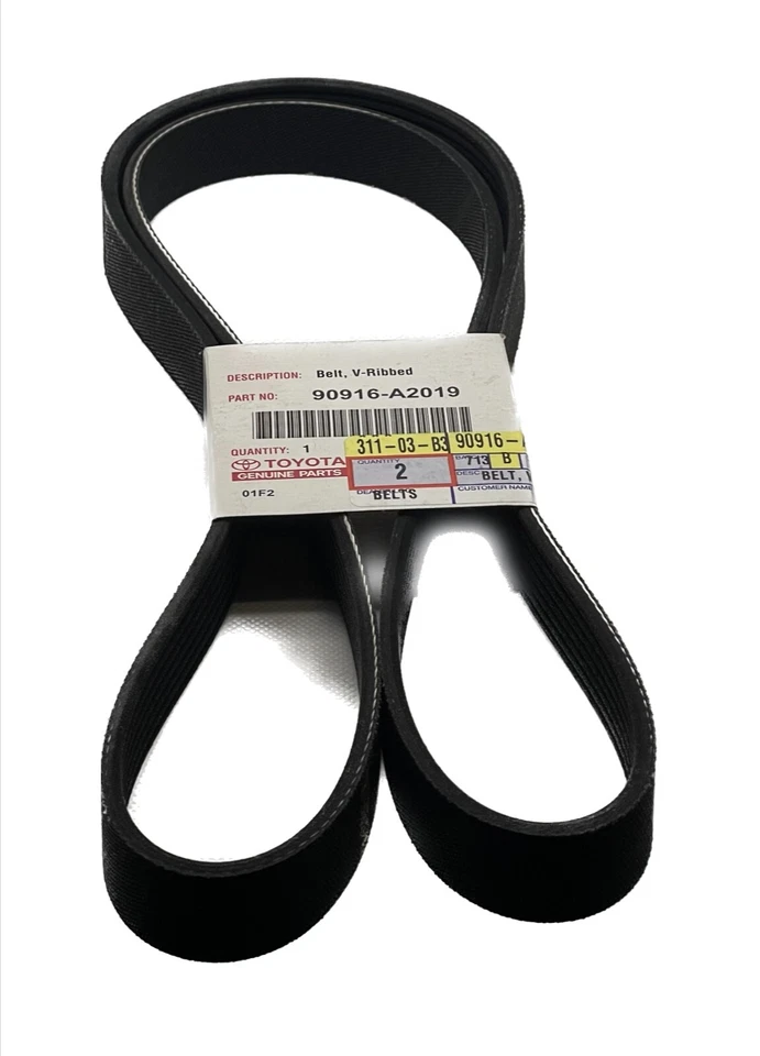 2010-2018 Toyota Serpentine Belt Genuine Oem Part 90916-A2019 - Image 4 of 4