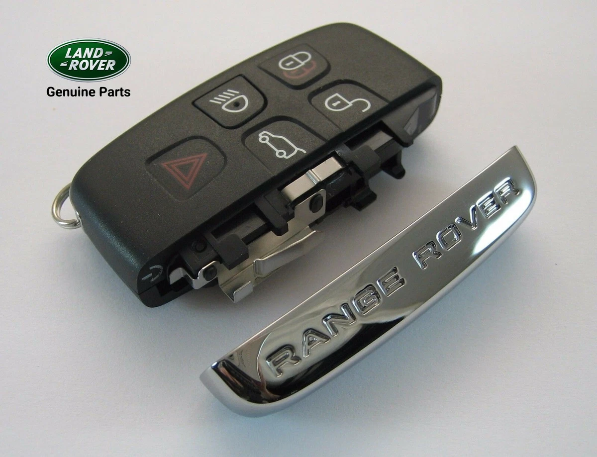 Changing battery in range rover evoque key online fob