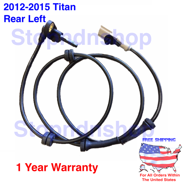 New ABS Wheel Speed Sensor for 1215 Nissan Armada Titan Rear Left