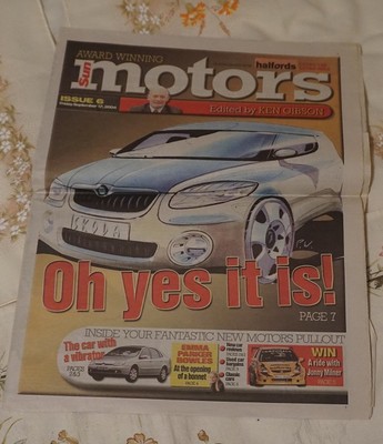 The Sun Motoring Supplement 2004 Ken Gibson Car Reviews