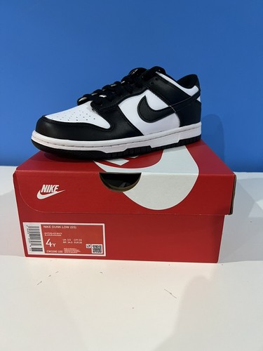 Nike Dunk Low Retro White Black (GS) Panda| CW1590-100 | US Size Boy's 4y | eBay