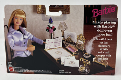 A NIB BARBIE DOLL 1998 SPECIAL COLLECTION DESK SET 22302 | eBay