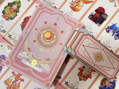 Cardcaptor Sakura Clow Card Tarot, Sakura Tarot Deck Clamp Amine
