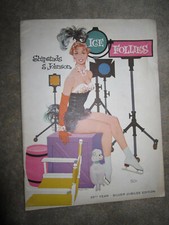 Vtg Shipstads Johnson Ice Follies 25th year silver jubillee souvenir program