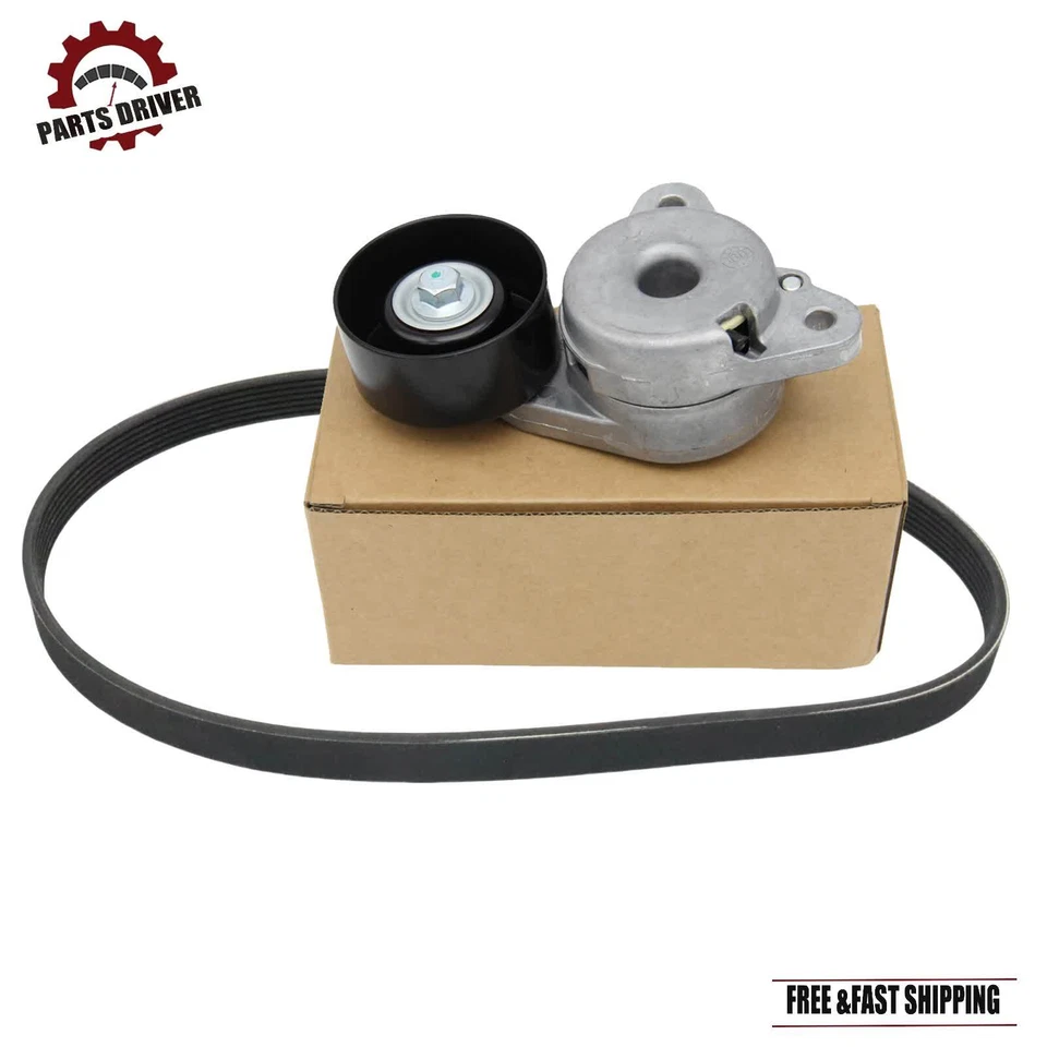 Correa de transmisión del motor y tensor de correa 39384 para Nissan Infiniti JX35 Quest 2013-2024 Foto 4 de 4