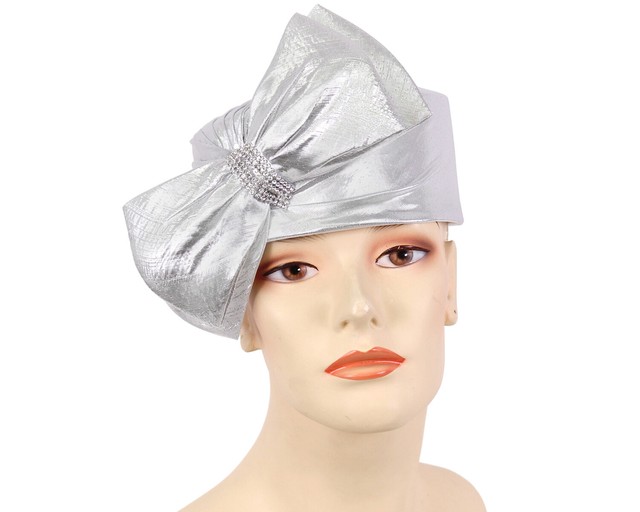 Women's Metallic Pillbox Church Hats Gold, Silver K022 eBay