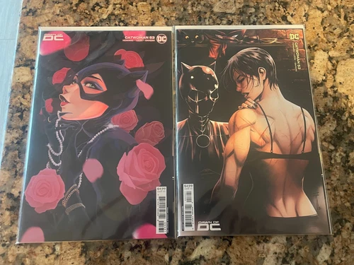 Catwoman #53 B and C Acuna Card Stock Cover DC 2023 VF/NM Comics