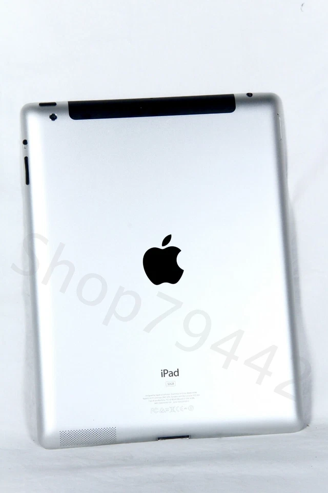 Apple iPad 2 A1396 32GB Silver WiFi & 3G - Leather Case 9.7" Screen Gift - Image 2 of 4