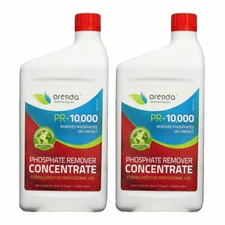 Orenda PR-10000 Phosphate Remover Concentrate For Pools 1 Quart  2 Pk ORE-50-226