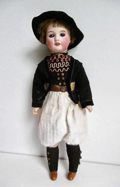 POUP E ANCIENNE SFBJ 60 POQUE UNIS FRANCE HABITS BRETONS BIGOUDEN 30 cm