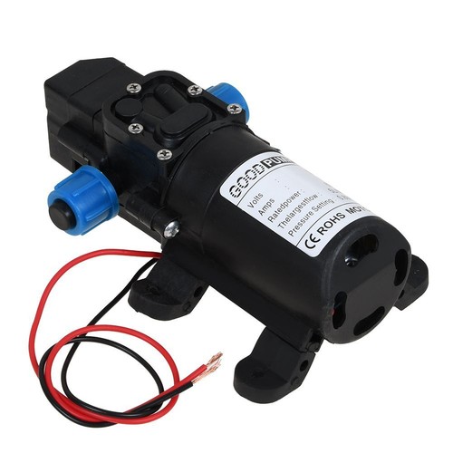 Wasserpumpe 60W 12Volt Selbstansaugende Pumpe Hochdruckpumpe Membranpumpe Yacht - Bild 9 von 11