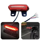 36V/48V/60V Electric Bike Bicycle 3 in 1 Taillight Brake Light Turn Signal Light