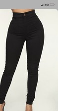 Women black pants. New.  Ultra High Waist Skinny. Size 9. From Fashion Nova.