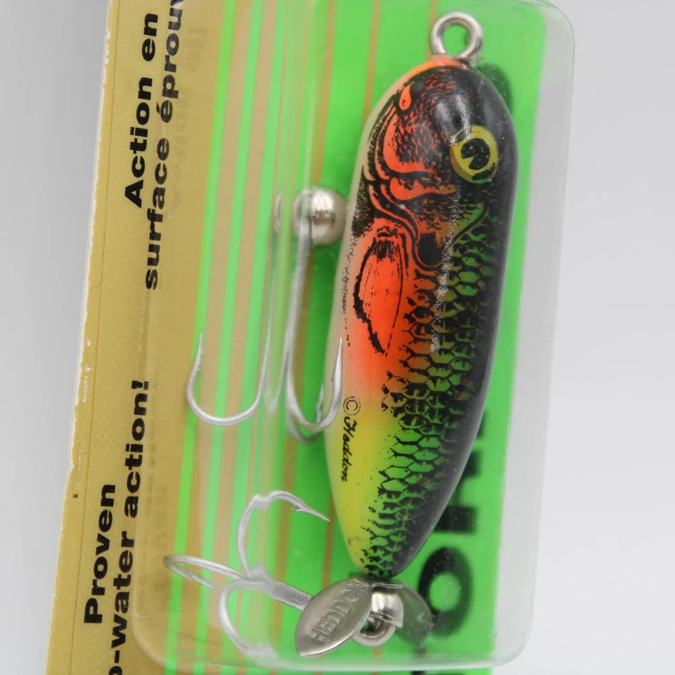 Señuelo de pesca Heddon Tiny Torpedo X0360LC natural percha superior NOS 2 pulgadas Foto 2 de 4